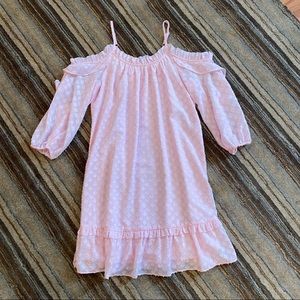 NWOT Kaari Blue Cold Shoulder Dress